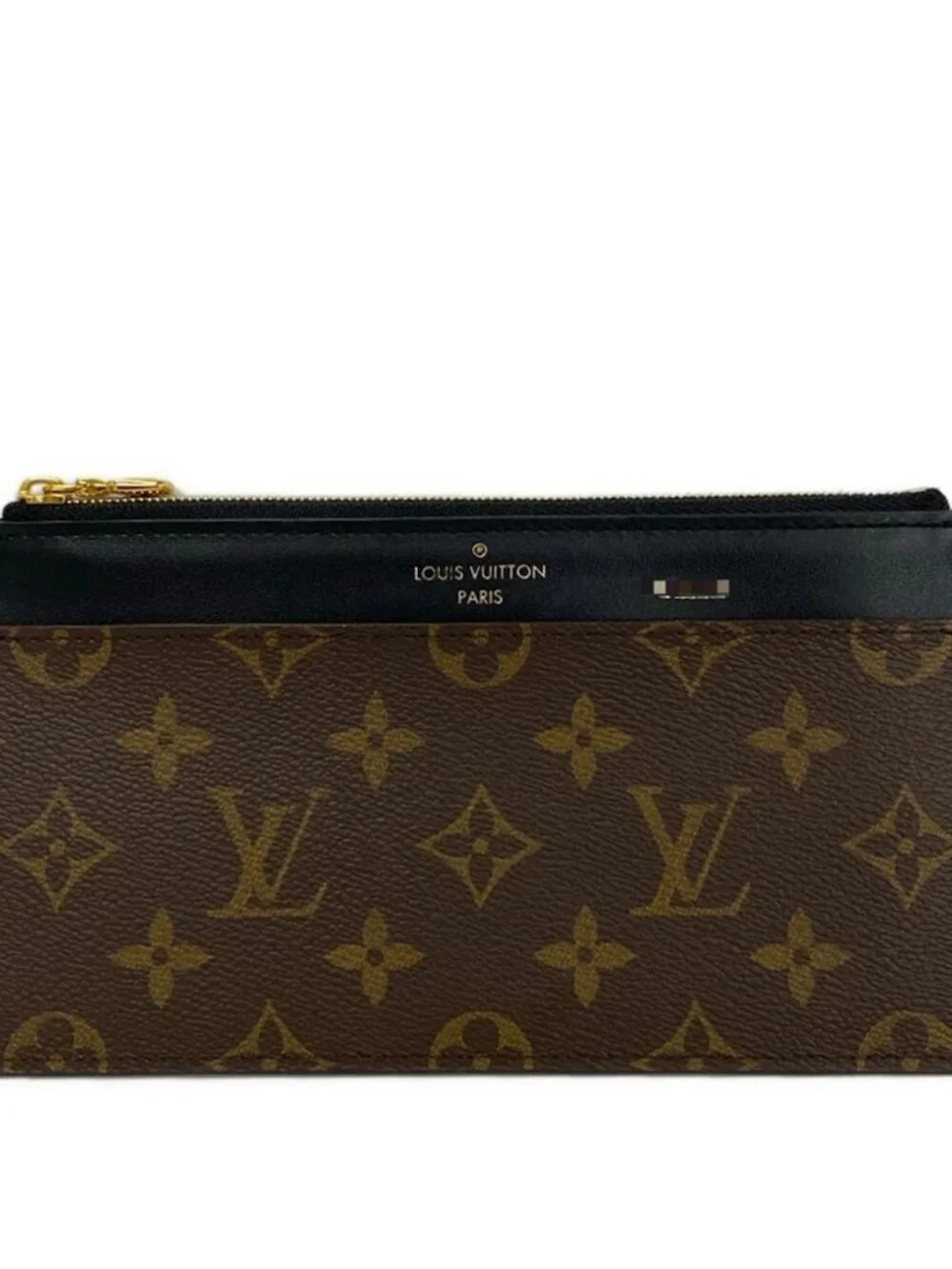 LOUIS VUITTON Slim Purse M80348 Monogram GI4280 Long Wallet